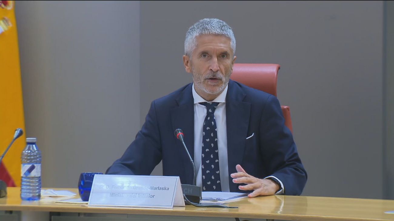 Marlaska pide dejar a la Fiscalía que "llegue hasta el final" ante las "noticias preocupantes" del Rey Juan Carlos