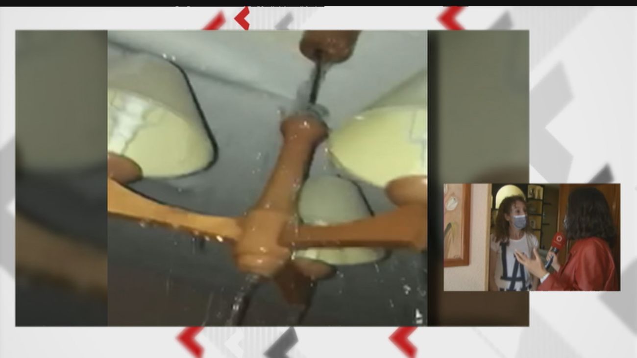 Mónica, vecina de Valdemoro afectada por las lluvias: “Estamos durmiendo en colchones que nos han tenido que prestar"