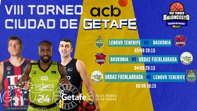 Regresa el 'VIII Torneo ACB Ciudad de Getafe'