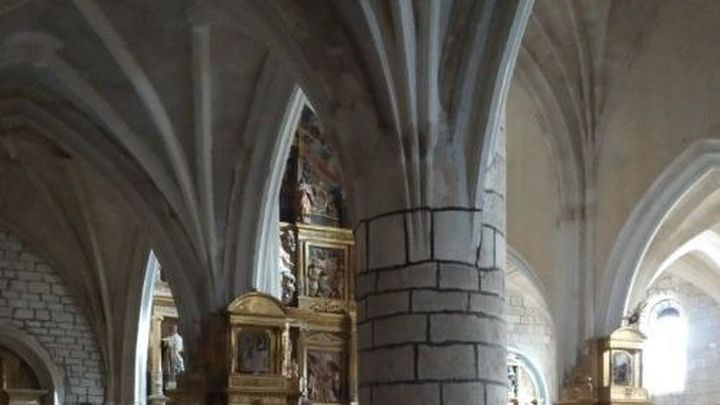 Los vecinos de un pueblo de Burgos recaudan 13.000 euros para salvar su iglesia del siglo XIV