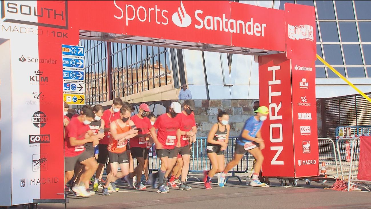 Madrid volvió a acoger la carrera de atletismo norte contra sur
