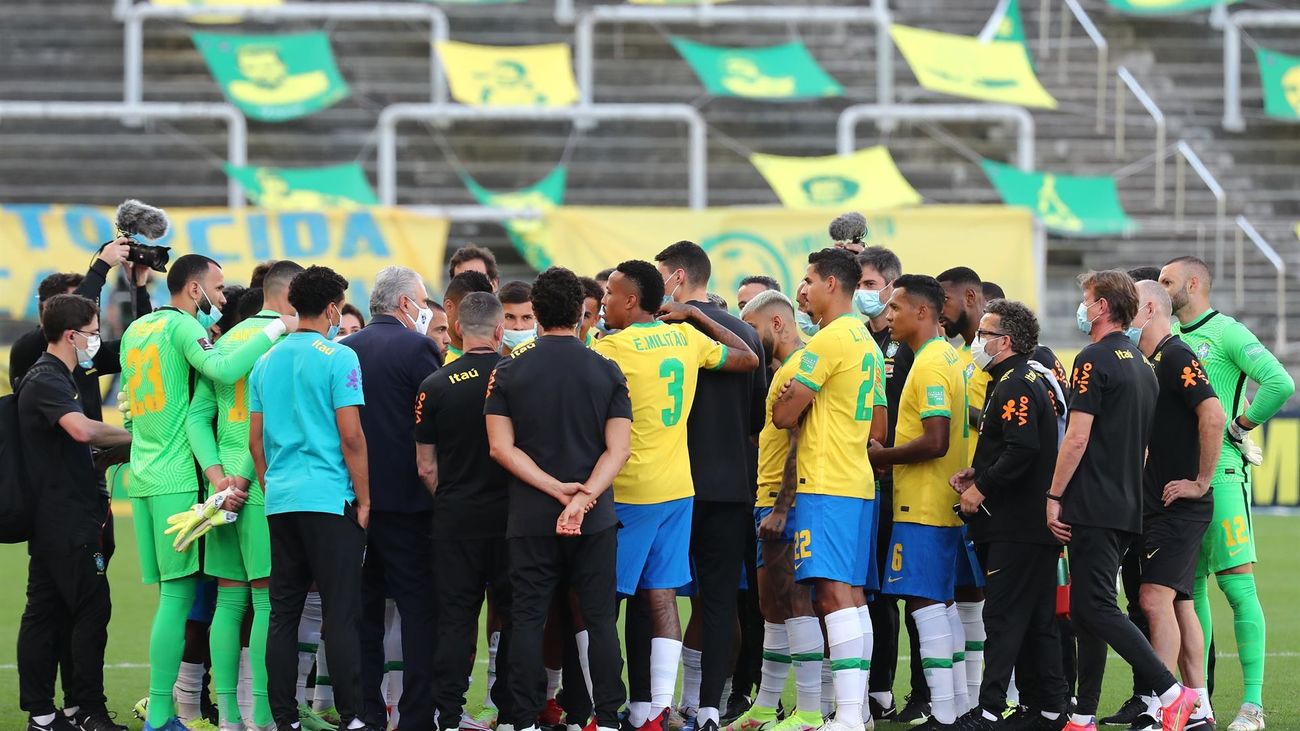 Brasil-Argentina, insólita suspensión