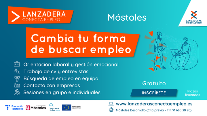 Cartel Lanzadera CE Móstoles 2021 / AYTO MÓSTOLES