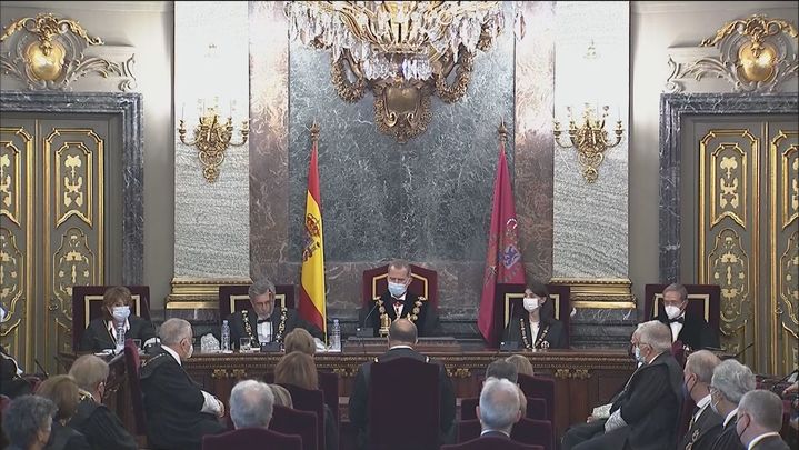 El Rey preside la apertura del año judicial / REDACCIÓN