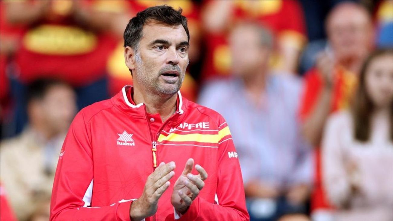 Sergi Bruguera, capitán equipo español Copa Davis