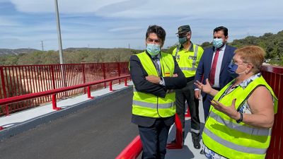 La Comunidad ultima la rehabilitación del puente sobre el río Perales en Aldea del Fresno y construirá otro paralelo