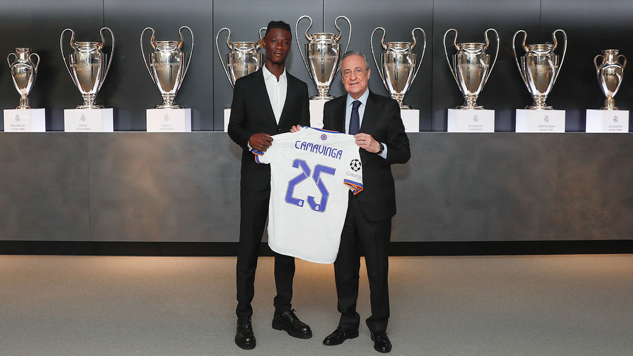 Camavinga: "Venir al Real Madrid es un sueño que tenía desde pequeño"