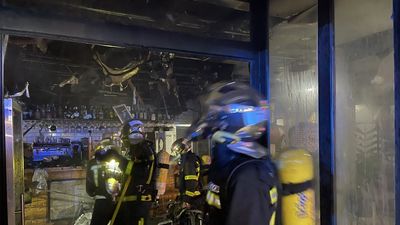 Controlado un incendio que se ha originado en las cocinas de un restaurante de Las Rozas