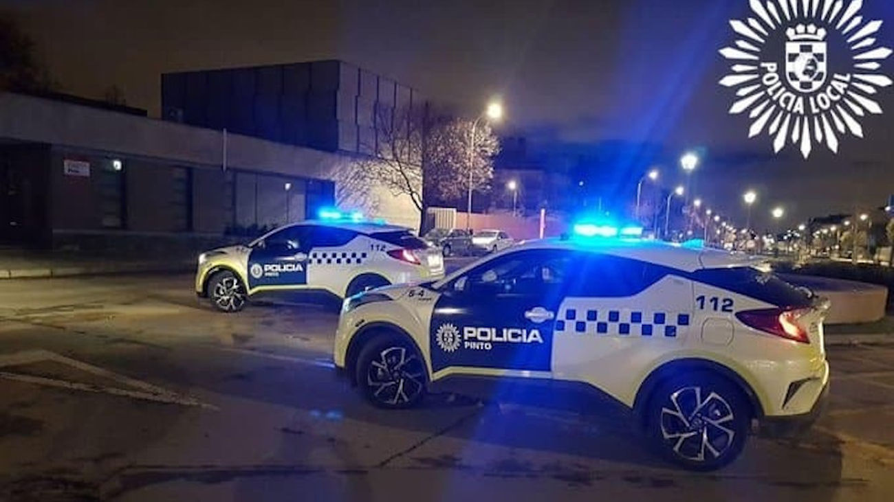 Vehículos de la Policía Local de Pinto