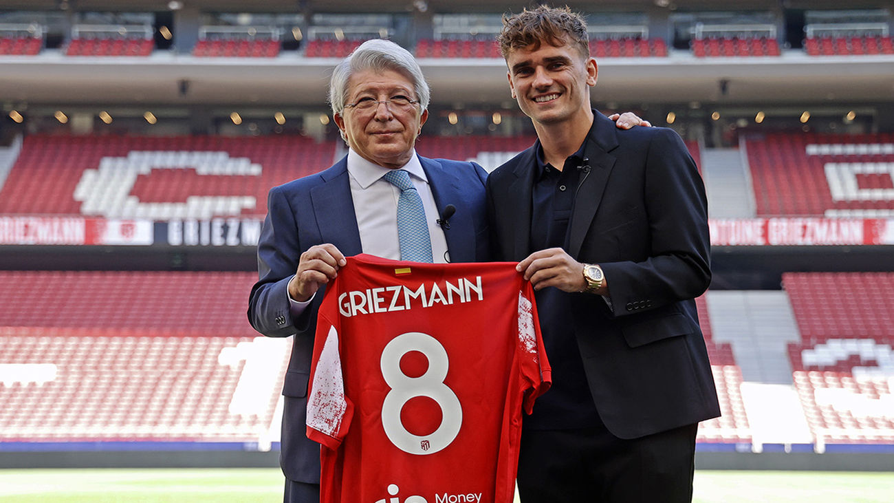 Cerezo: "Van a recibir a Griezmann con los brazos abiertos"