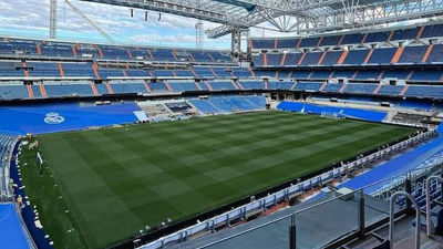 El Bernabéu se pone guapo a dos días del estreno