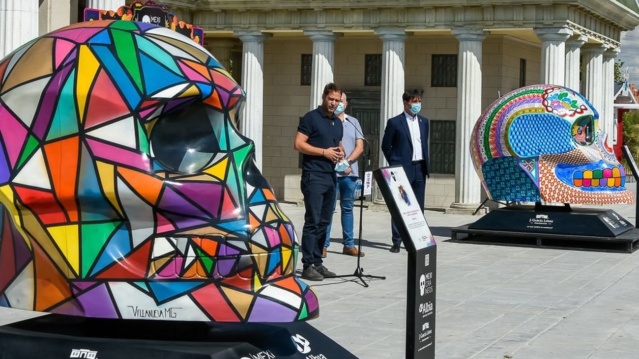 Parque Europa de Torrejón de Ardoz acoge la exposición internacional 'Mexicráneos'