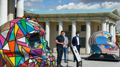 Parque Europa de Torrejón de Ardoz acoge la exposición internacional 'Mexicráneos'