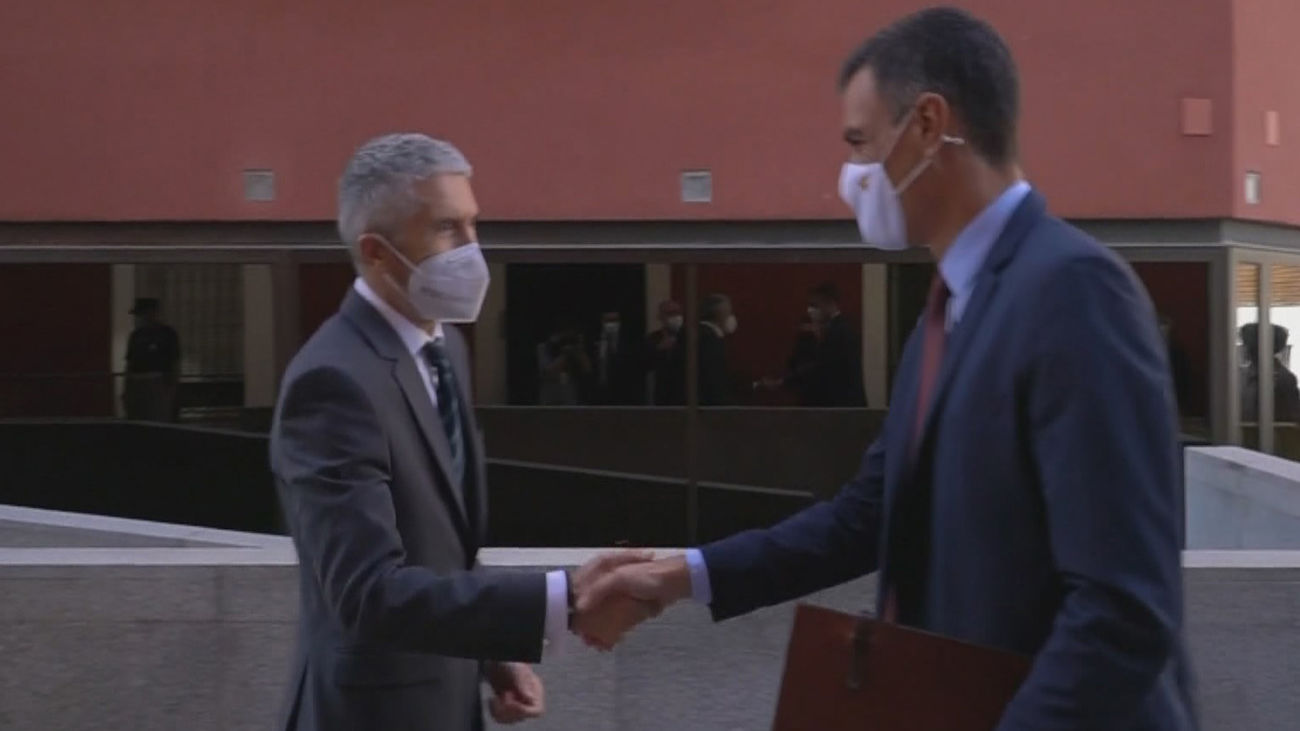 Sánchez respalda a Marlaska y PP, Cs y Vox piden que dimita y le reprochan que culpe a la Policía de su error