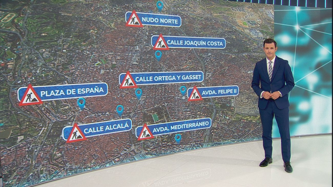 Estas son las obras con las que tendremos que convivir en Madrid durante los próximos meses