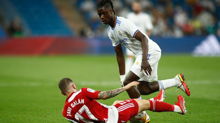 El francés Camavinga debutó con la primera plantilla y dejó un gol y detalles técnicos dignos de mención / Europa Press