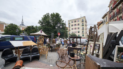 Piden que se habiliten todos los puestos de El Rastro al mejorar la situación sanitaria