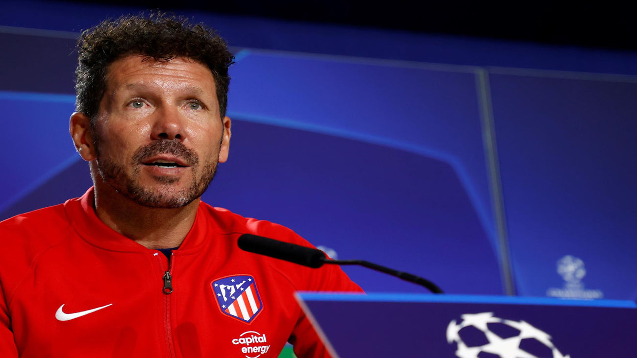 Simeone: "Me espero un Oporto con intensidad, presión y mucha velocidad"