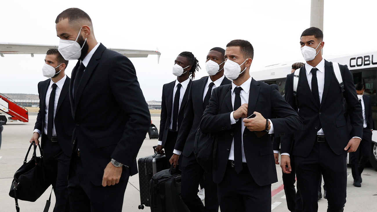 El Real Madrid ya se encuentra en Milán