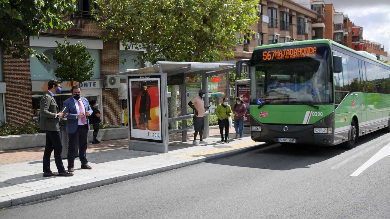 Las líneas 565 y 567 de Boadilla cambian para mejorar el servicio