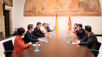 Gobierno y Generalitat celebrarán este miércoles en Madrid la tercera mesa de diálogo