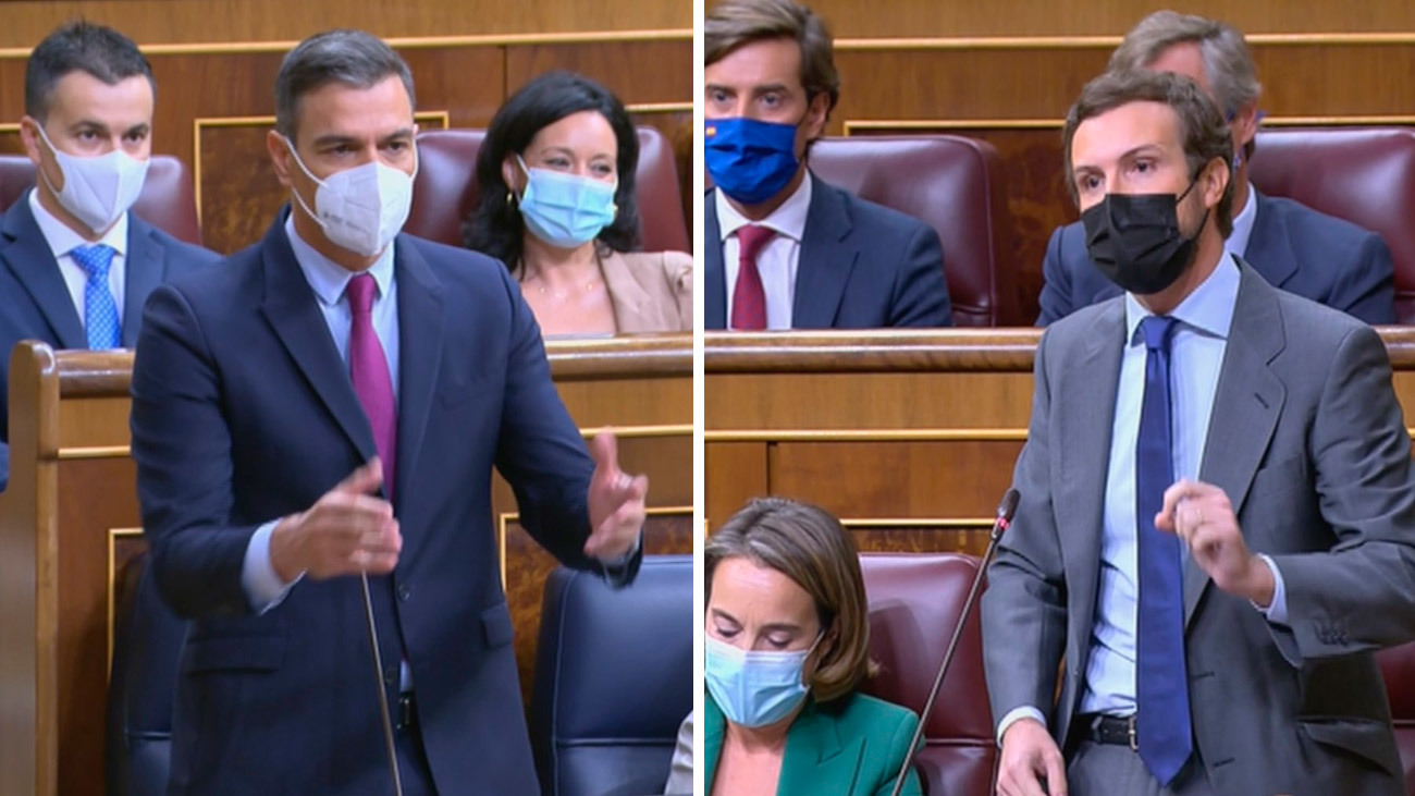 Casado a Sánchez : “Está en su palacio y no sabe lo que ocurre en los hogares”