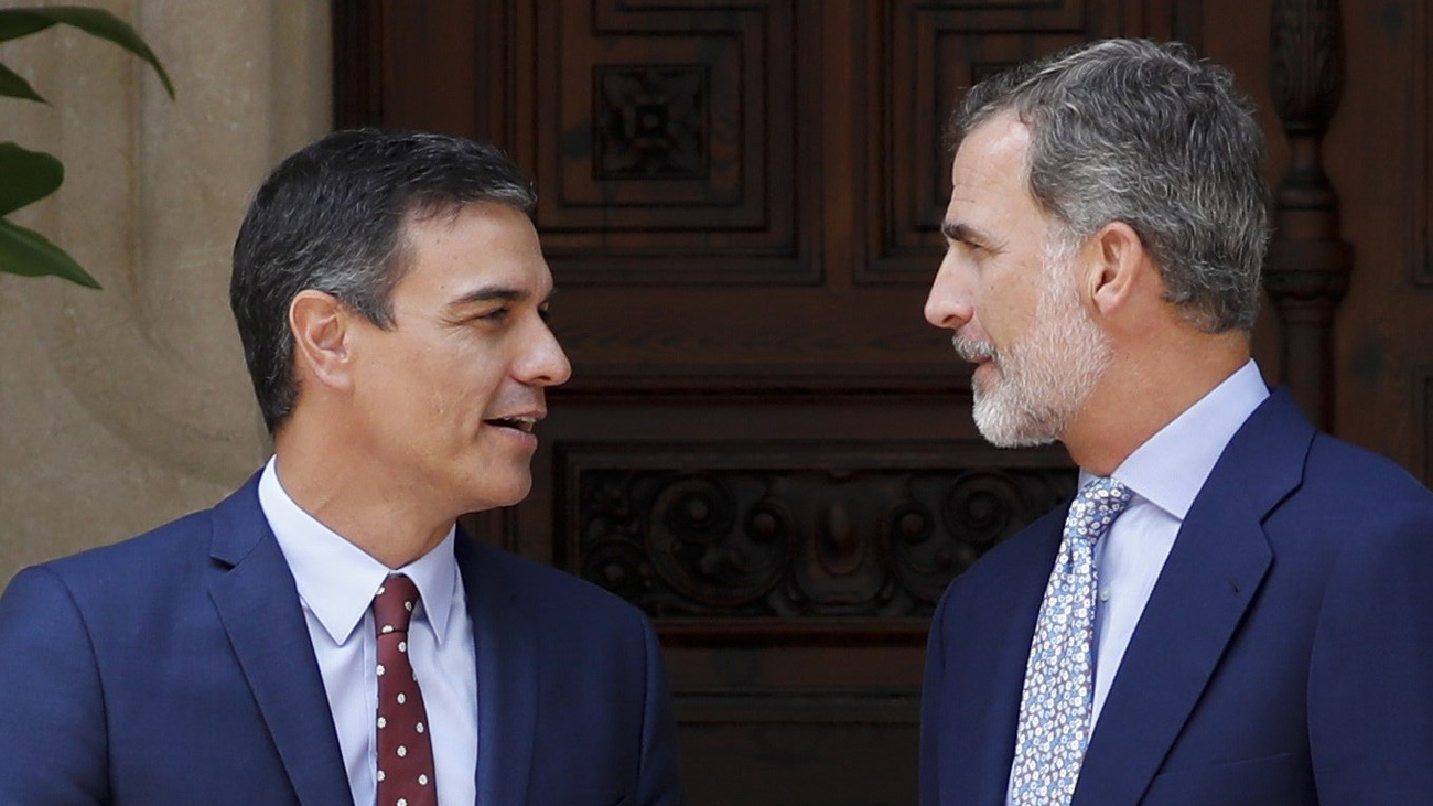 Sánchez y el Rey se reúnen esta mañana antes de la mesa de diálogo en Cataluña