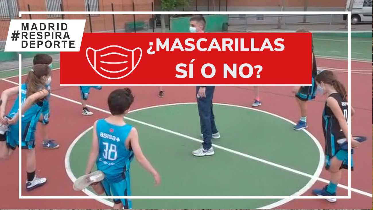 Resolvemos dudas, mascarilla si o no en el deporte federado madrileño