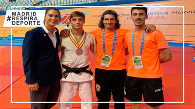 El torrejonero Diego Tabuenca, bronce en el Campeonato de España Junior de judo