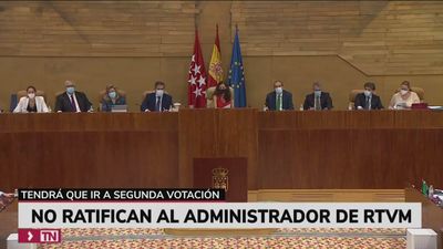 La ratificación del administrador de Telemadrid, pendiente del próximo pleno de la Asamblea