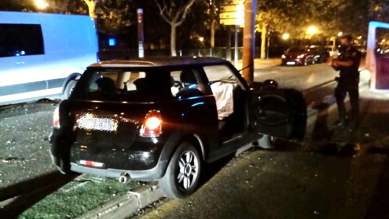 Accidente de tráfico en Alcorcón