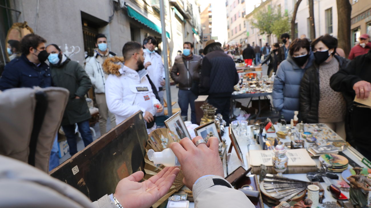 Los comerciantes del Rastro esperan que puedan volver "cuanto antes" todos los puestos