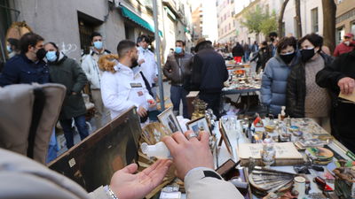 Los comerciantes del Rastro esperan que puedan volver "cuanto antes" todos los puestos
