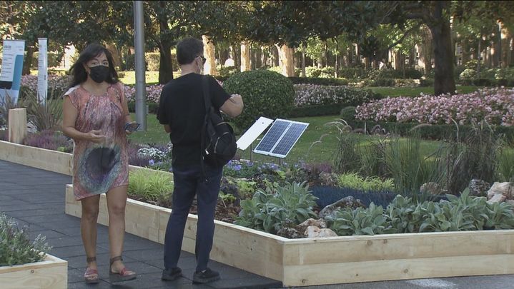 Zona del centro dedicado a los jardines en la Semana de la Movilidad / REDACCIÓN