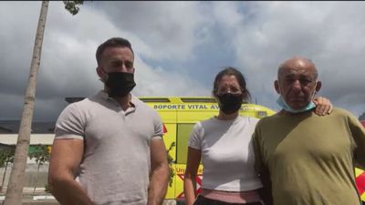 Naira, afectada por  el volcán de La Palma: "Lo hemos perdido todo"