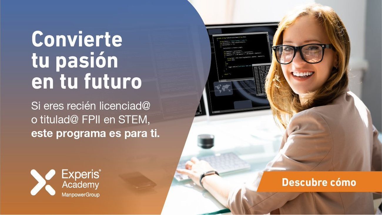 Más de 300 vacantes de empleo para titulados universitarios y de FP en STEM