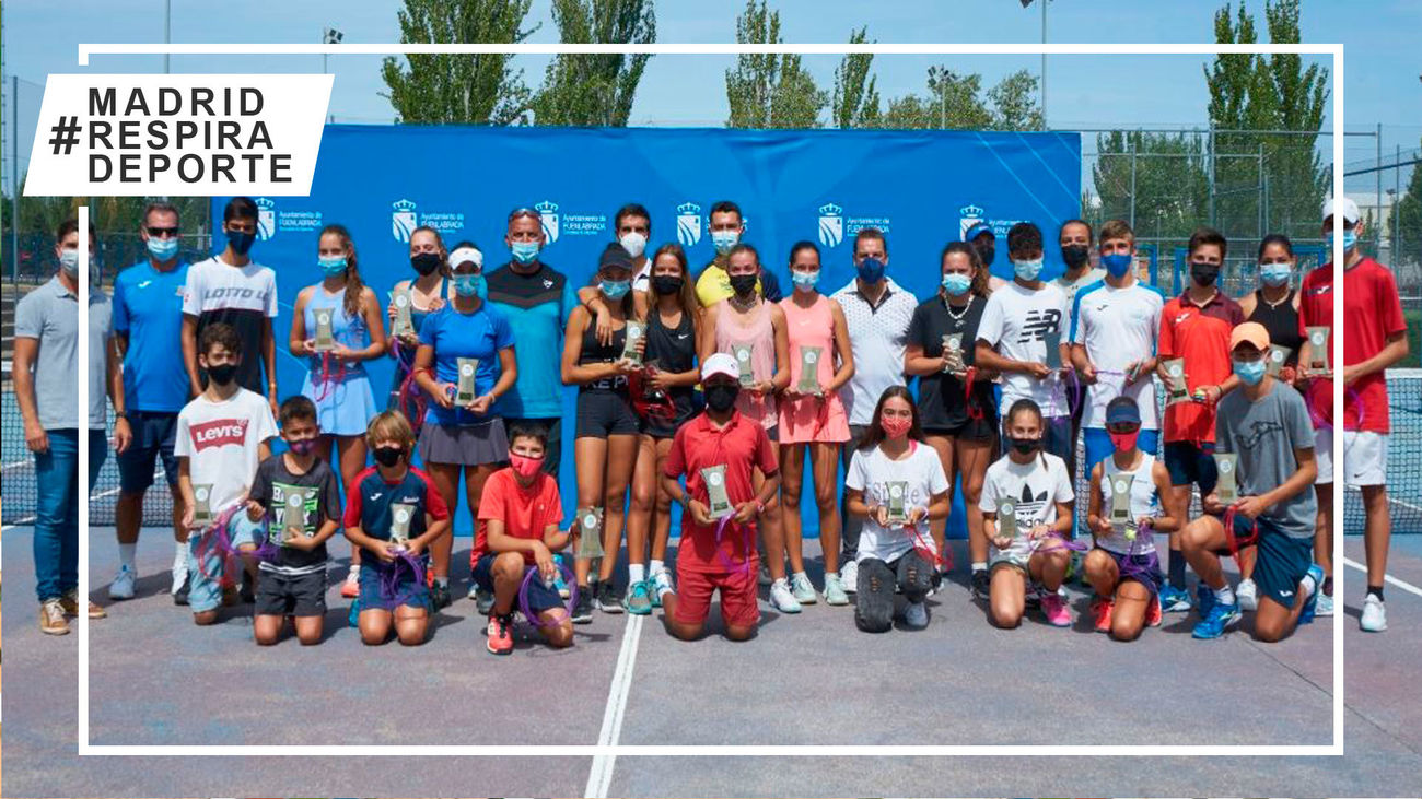 Éxito del Open de Tenis Fiestas de Fuenlabrada