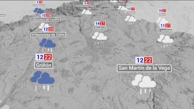 Lluvias y tormentas en Madrid para despedir el verano