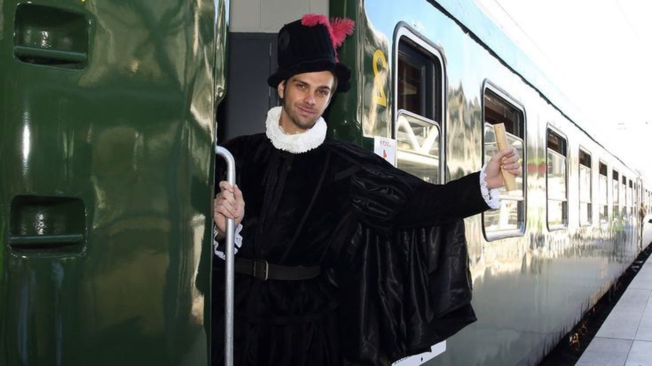 El tren de Felipe II reanuda sus viajes este fin de semana