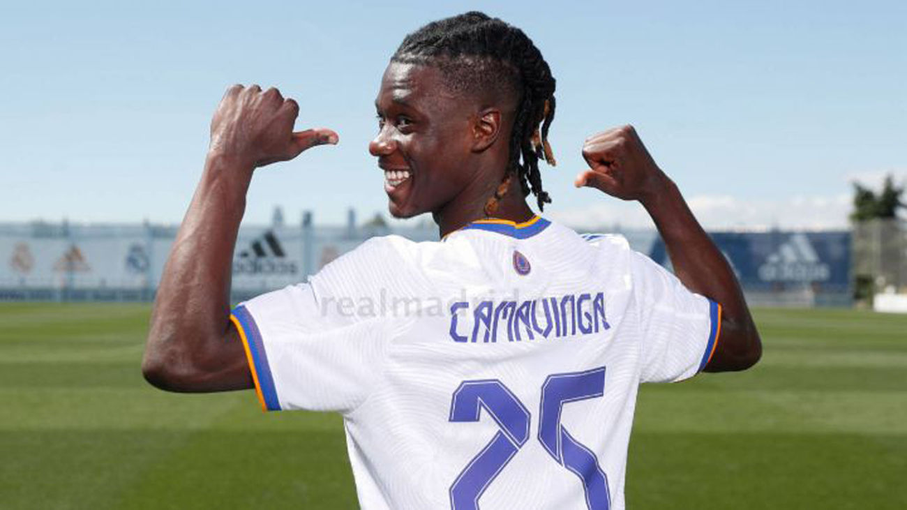 Camavinga, alegría y talento ante el Mallorca