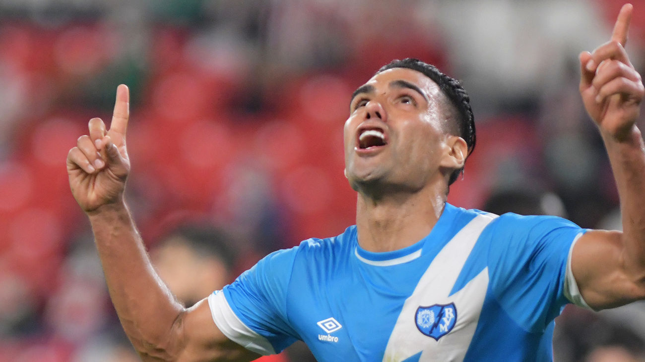 Momentazo en Onda Madrid con el gol de Falcao que dio la victoria al Rayo en San Mamés