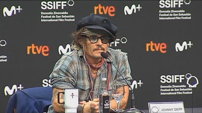 Johnny Depp acude a San Sebastián para recoger el premio Donostia