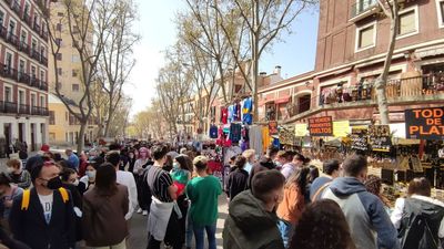 El Rastro de Madrid reabre todos sus puestos este domingo