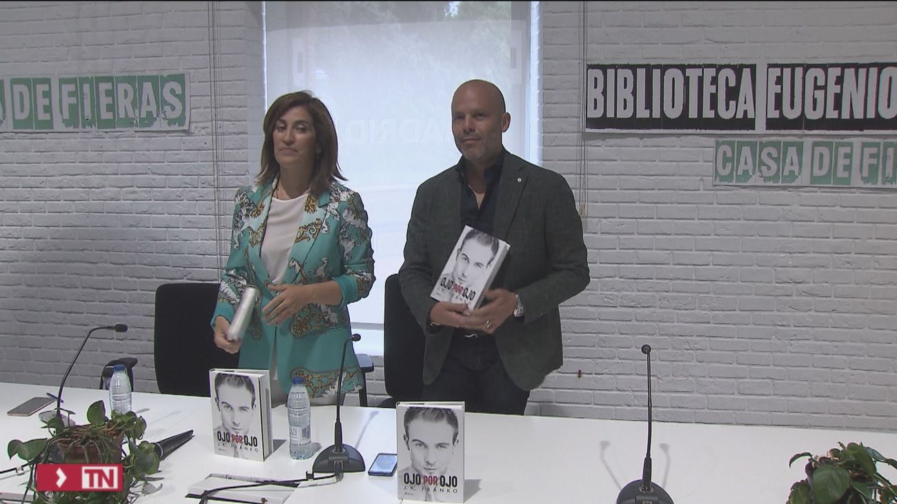 J.K. Franko presenta 'Ojo por ojo' en la Feria del Libro de Madrid