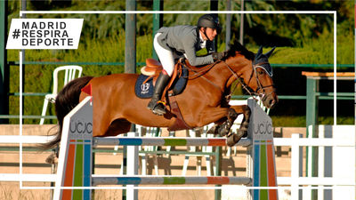 El jinete de Arganda Mario Villapalos, campeón de España Universitario de saltos