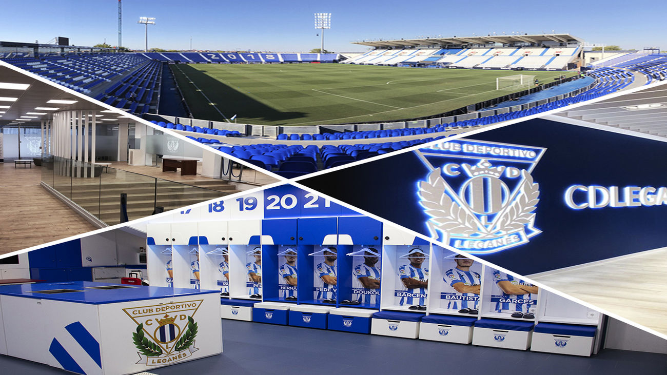 El Leganés ofrece una visita virtual por el estadio de Butarque