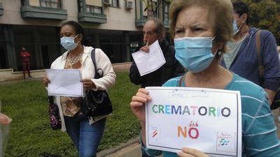 Alegría contenida en Usera por la negativa municipal a autorizar el nuevo crematorio de la M-40