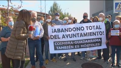 Vecinos de Móstoles denuncian el abandono y la suciedad del parque Coimbra