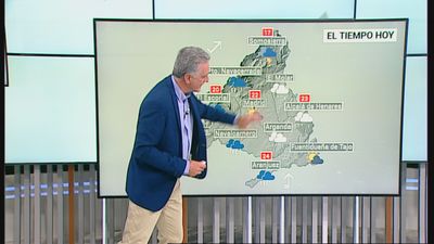 Las tormentas de lluvia y granizo irán de oeste a este de la Comunidad de Madrid
