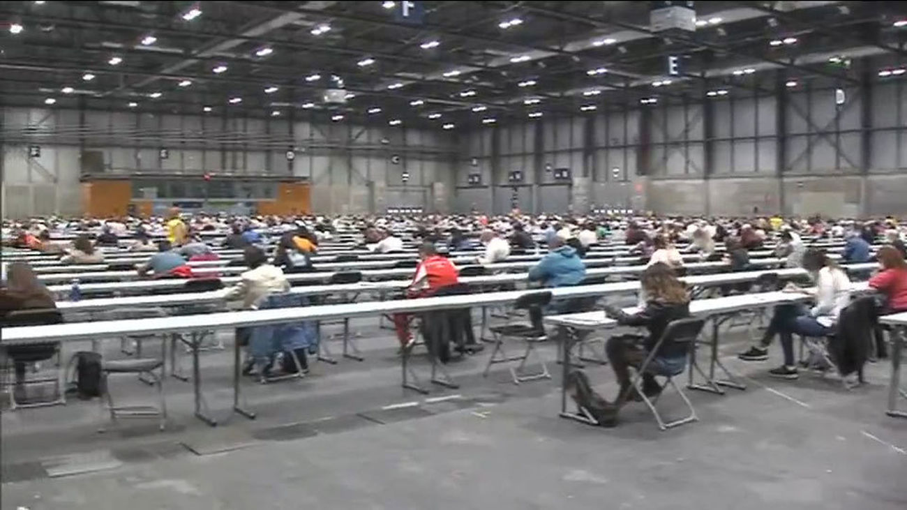 Más de 24.000 aspirantes se examinan este fin de semana